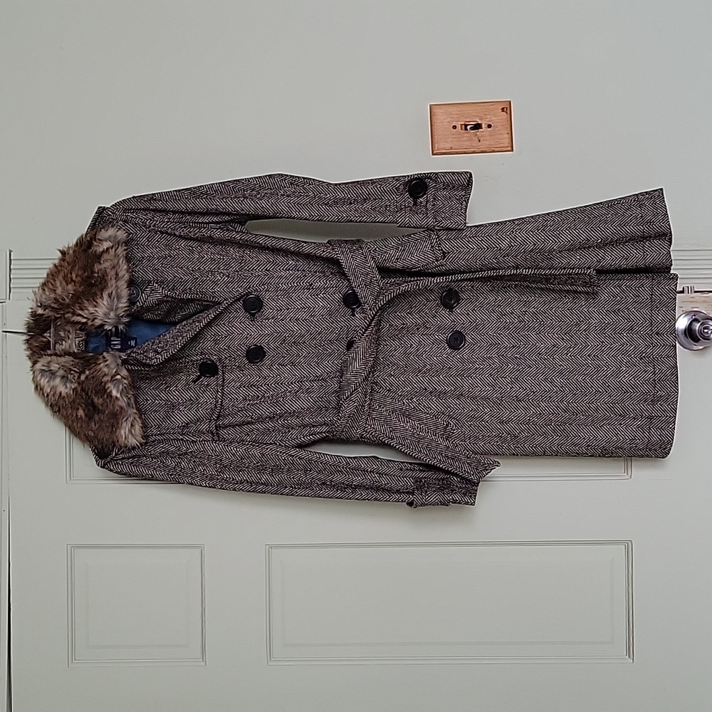 Gap wool trench coat